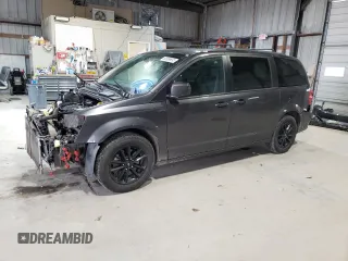2019 Dodge Grand Caravan GT with VIN 2C4RDGEG9KR694822, listed as a Copart auction lot 50959695 with 121,697 mi miles and Salvage Title. Bid and sale history available at DreamBid. Image 1.