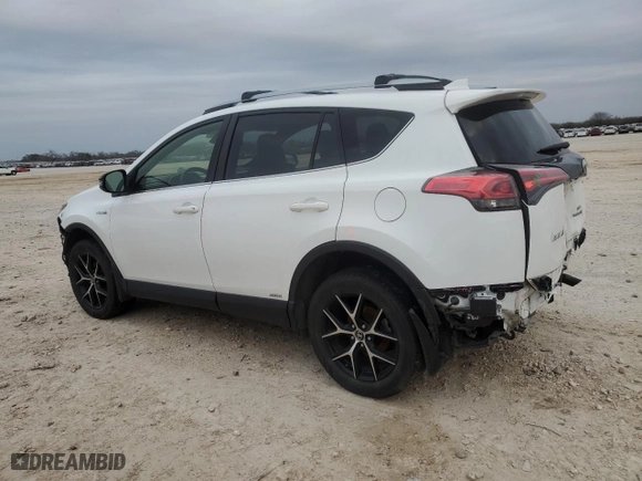 2017 Toyota RAV4 Hybrid SE with VIN JTMJJREV9HD149649, listed as a Copart auction lot 44457565 with 98,515 mi miles and Salvage Title. Bid and sale history available at carsss.com. Image 2.