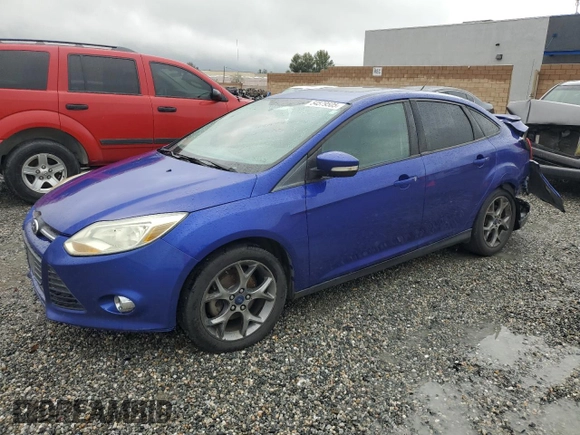 2013 Ford Focus SE with VIN 1FADP3F24DL164398, listed as a Copart auction lot 54579505 with 157,880 mi miles and Salvage title. Bid and sale history available at DreamBid. Image 1.