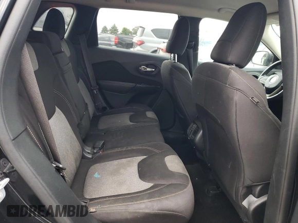 2014 Jeep Cherokee Latitude with VIN 1C4PJLCSXEW320764, listed as a Copart auction lot 83899244 with 140,904 mi miles and Salvage Title. Bid and sale history available at carsss.com. Image 10.