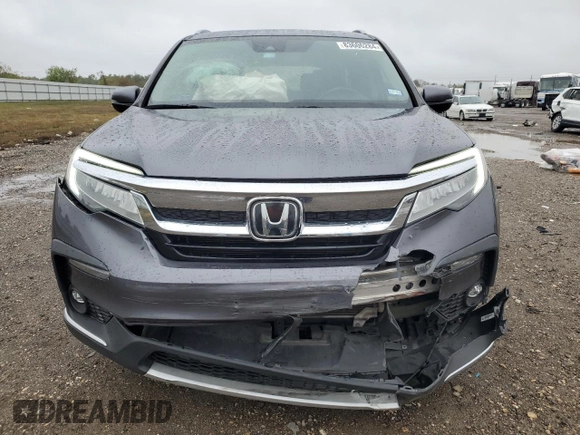 2021 Honda Pilot Touring 8-Passenger with VIN 5FNYF5H92MB040248, listed as a Copart auction lot 88116205 with 55,753 mi miles and Salvage Title. Bid and sale history available at DreamBid. Image 5.