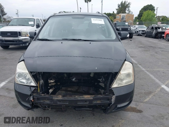 2012 Kia Sedona LX with VIN KNDMG4C70C6443196, listed as a IAAI auction lot 41895806 with 1 mi miles. Bid and sale history available at carsss.com. Image 12.