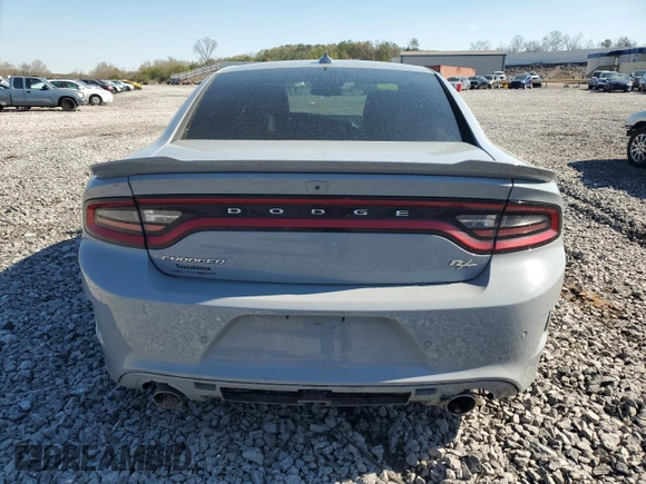 2022 Dodge Charger R/T with VIN 2C3CDXCT9NH235763, listed as a Copart auction lot 50058585 with 58,809 mi miles and Salvage Title. Bid and sale history available at DreamBid. Image 6.