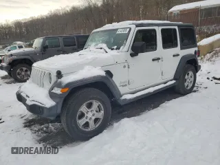 2020 Jeep Wrangler Unlimited Sport S z VIN 1C4HJXDG2LW196539, wystawiony jako Copart lot #41425095 z przebiegiem 57 993 mil mil oraz Szkoda całkowita • Salvage title. Historia ofert i sprzedaży dostępna na DreamBid. Obrazek 1.