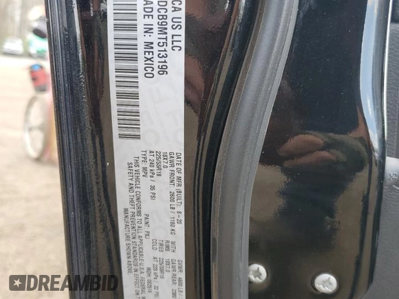 2021 Jeep Compass Limited с VIN 3C4NJDCB9MT513196, выставлен на аукционе Copart как лот 54253245 с пробегом 41 305 миль миль и Списание • Salvage title. История ставок и продаж доступна на DreamBid. Изображение 14.