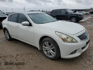 2011 Infiniti G25 x with VIN JN1DV6AR0BM651940, listed as a Copart auction lot 44309735 with 133,715 mi miles and Salvage Title. Bid and sale history available at DreamBid. Image 4.