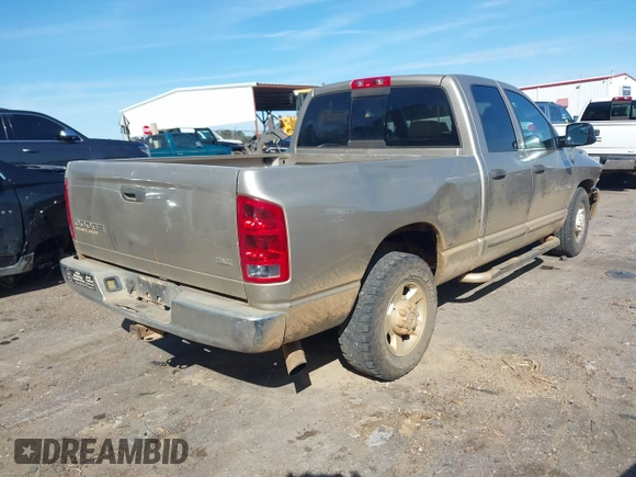 2004 Dodge Ram 2500 SLT with VIN 3D7KA28C24G206475, listed as a IAAI auction lot 41598226 with 312,192 mi miles. Bid and sale history available at carsss.com. Image 4.