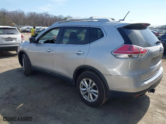 2015 Nissan Rogue SV with VIN 5N1AT2MK6FC761458, listed as a IAAI auction lot 41773845 with 110540 miles. Bid and sale history available at carsss.com. Image 3.