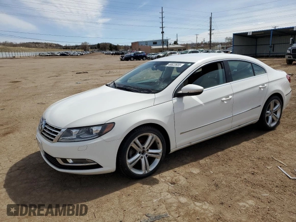 2013 Volkswagen CC Sport Plus z VIN WVWBP7AN9DE521699, wystawiony jako Copart lot #48622655 z przebiegiem 118 157 mil mil oraz Czysty tytuł • Clean title. Historia ofert i sprzedaży dostępna na DreamBid. Obrazek 1.