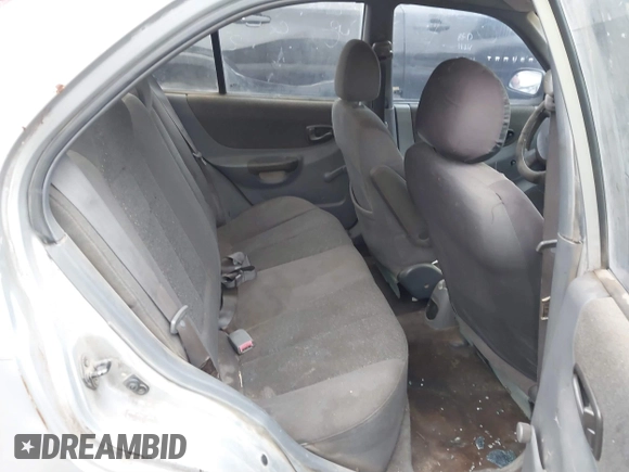 2001 Hyundai Accent GL with VIN KMHCG45C61U156696, listed as a IAAI auction lot 41643757 with 336,344 mi miles. Bid and sale history available at carsss.com. Image 8.