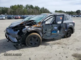 2017 Toyota RAV4 LE with VIN JTMBFREV9HJ141865, listed as a Copart auction lot 49459035 with 0 mi miles and Salvage Title. Bid and sale history available at carsss.com. Image 1.