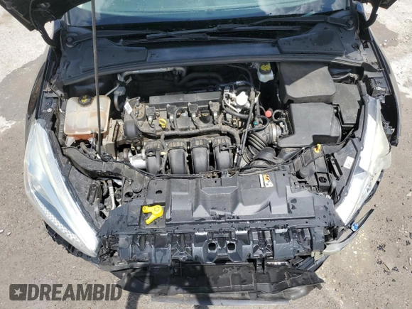 2017 Ford Focus SE with VIN 1FADP3F27HL322402, listed as a Copart auction lot 53309565 with 108,846 mi miles and Salvage title. Bid and sale history available at DreamBid. Image 11.
