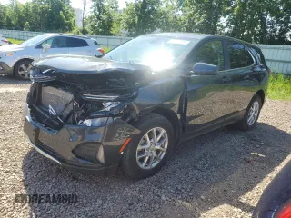 2022 Chevrolet Equinox LT with VIN 2GNAXUEVXN6150621, listed as a Copart auction lot 62782605 with 28,346 mi miles and Salvage title. Bid and sale history available at DreamBid. Image 1.