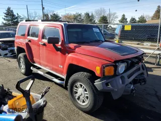 2006 Hummer H3 with VIN 5GTDN136068279557, listed as a Copart auction lot 85203474 with 114,851 mi miles and Salvage Title. Bid and sale history available at DreamBid. Image 4.