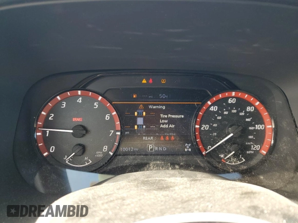 2024 Nissan Frontier SL with VIN 1N6ED1EK9RN657838, listed as a Copart auction lot 42253895 with 10,012 mi miles and Salvage title. Bid and sale history available at DreamBid. Image 9.