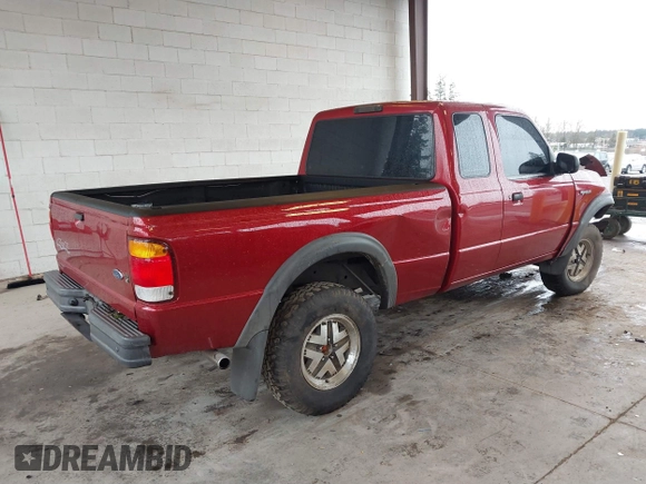 1999 Ford Ranger XL with VIN 1FTZR15VXXPB34362, listed as a IAAI auction lot 41592852 with 247,015 mi miles. Bid and sale history available at carsss.com. Image 4.