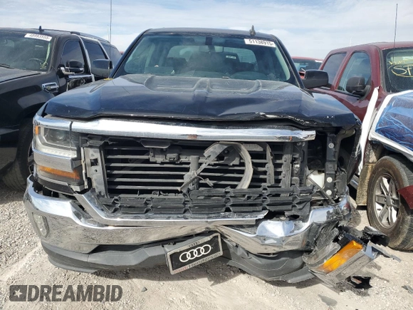 2018 Chevrolet Silverado 1500 LT with VIN 3GCPCREC1JG412907, listed as a Copart auction lot 51138915 with 72,063 mi miles and Salvage Title. Bid and sale history available at DreamBid. Image 5.