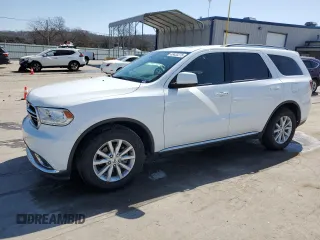 2019 Dodge Durango SXT Plus with VIN 1C4RDHAGXKC582177, listed as a Copart auction lot 48433275 with 83,862 mi miles and Salvage Title. Bid and sale history available at DreamBid. Image 1.