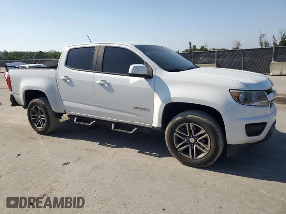 2020 Chevrolet Colorado 2WD Work Truck with VIN 1GCGSBEN8L1160974, listed as a Copart auction lot 52949425 with 96,508 mi miles and Non repairable. Bid and sale history available at DreamBid. Image 4.