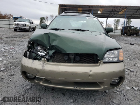 2000 Subaru Legacy Outback Limited with VIN 4S3BH6865Y7650040, listed as a Copart auction lot 85469084 with 134,291 mi miles and Salvage title. Bid and sale history available at DreamBid. Image 5.