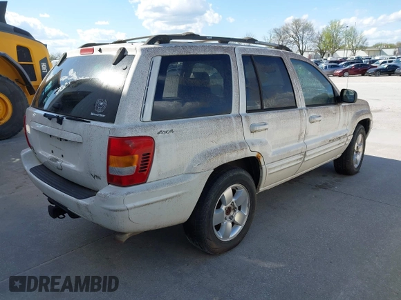 2001 Jeep Grand Cherokee Limited with VIN 1J4GW58NX1C545871, listed as a IAAI auction lot 42009766 with 191,570 mi miles and . Bid and sale history available at DreamBid. Image 4.