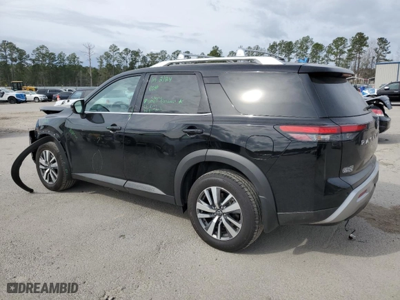 2024 Nissan Pathfinder SL with VIN 5N1DR3CC0RC207607, listed as a Copart auction lot 47579805 with 13,152 mi miles and Salvage Title. Bid and sale history available at carsss.com. Image 2.