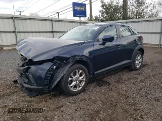 2018 Mazda CX-3 Sport with VIN JM1DKFB78J0315770, listed as a Copart auction lot 50004525 with 94,301 mi miles and Salvage Title. Bid and sale history available at DreamBid. Image 1.