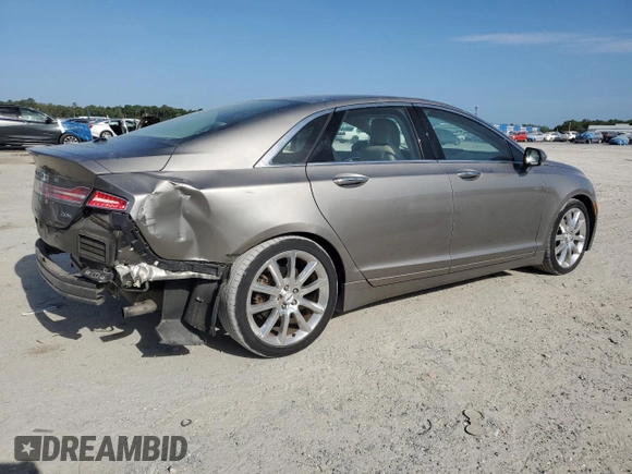 2015 Lincoln MKZ Hybrid with VIN 3LN6L2LU0FR621254, listed as a Copart auction lot 55275185 with 104,021 mi miles and Salvage Title. Bid and sale history available at DreamBid. Image 3.