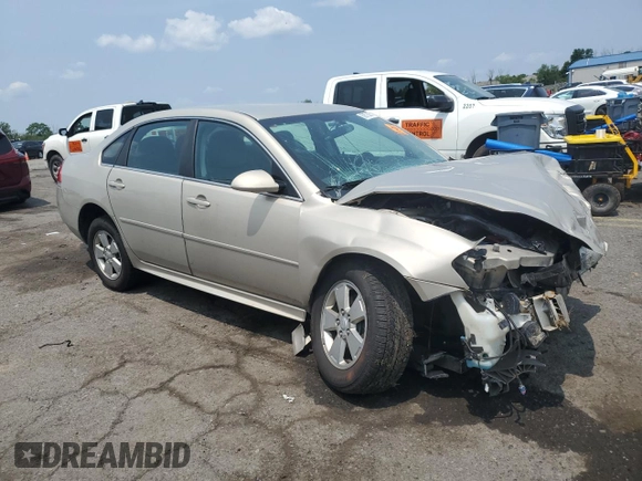 2011 Chevrolet Impala LT Fleet z VIN 2G1WG5EK8B1127074, wystawiony jako Copart lot #60672505 z przebiegiem Nie podano mil oraz Szkoda całkowita • Salvage title. Historia ofert i sprzedaży dostępna na DreamBid. Obrazek 4.