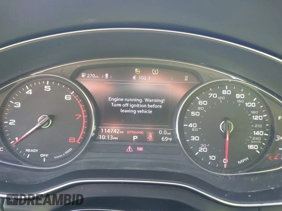 2019 Audi Q5 Premium with VIN WA1ANAFY2K2122904, listed as a IAAI auction lot 42262456 with 114,742 mi miles and . Bid and sale history available at DreamBid. Image 7.