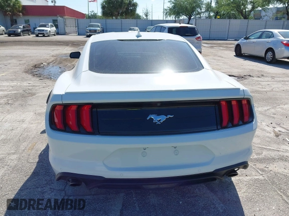 2021 Ford Mustang EcoBoost with VIN 1FA6P8TH6M5115299, listed as a IAAI auction lot 41972638 with 43,188 mi miles. Bid and sale history available at carsss.com. Image 16.