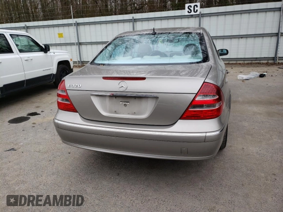 2003 Mercedes-Benz E-Class 3.2L with VIN WDBUF65J93A148116, listed as a Copart auction lot 49144604 with 128,837 mi miles and Clean Title. Bid and sale history available at carsss.com. Image 6.