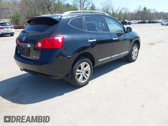 2013 Nissan Rogue SL with VIN JN8AS5MV3DW601220, listed as a IAAI auction lot 42124095 with 147,676 mi miles and . Bid and sale history available at DreamBid. Image 4.