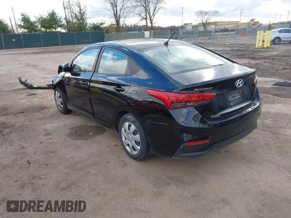 2018 Hyundai Accent SE with VIN 3KPC24A34JE025385, listed as a IAAI auction lot 40833564 with 75,012 mi miles and . Bid and sale history available at carsss.com. Image 3.