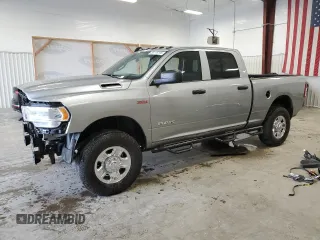2022 Ram 2500 Tradesman with VIN 3C6UR5CJ8NG250119, listed as a Copart auction lot 59115115 with 59,344 mi miles and Salvage title. Bid and sale history available at DreamBid. Image 1.