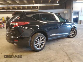 2021 Acura RDX w/Technology Package with VIN 5J8TC2H57ML025175, listed as a Copart auction lot 49511653 with 26,307 mi miles. Bid and sale history available at carsss.com. Image 3.