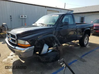 2002 Dodge Dakota with VIN 1B7GG46N32S595986, listed as a Copart auction lot 62066955 with 91,711 mi miles and Salvage title. Bid and sale history available at DreamBid. Image 1.
