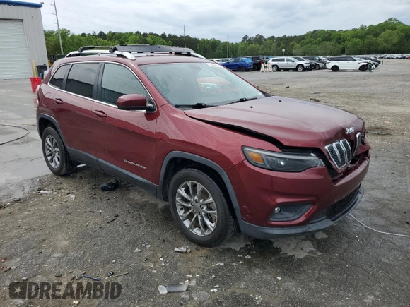 2020 Jeep Cherokee Altitude with VIN 1C4PJLLB4LD507457, listed as a Copart auction lot 52353745 with 66,890 mi miles and Non Repairable. Bid and sale history available at carsss.com. Image 4.
