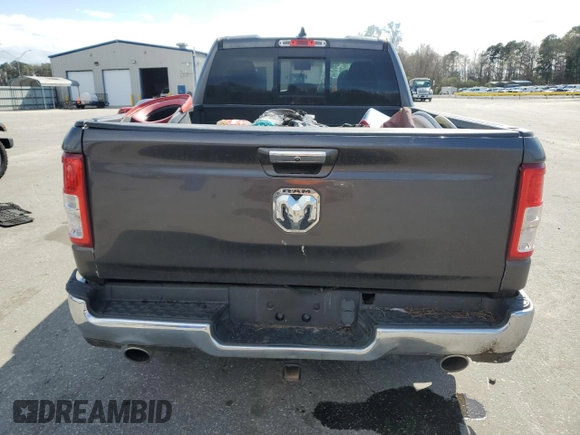 2020 Ram 1500 Big Horn with VIN 1C6RREBT7LN252747, listed as a Copart auction lot 49156785 with 690,174 mi miles and Salvage Title. Bid and sale history available at carsss.com. Image 6.