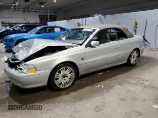 2004 Volvo C70 with VIN YV1NC63D94J041204, listed as a Copart auction lot 81899504 with 0 mi miles and Salvage Title. Bid and sale history available at carsss.com. Image 1.