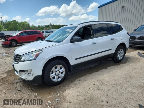 2017 Chevrolet Traverse LS with VIN 1GNKRFKD3HJ161246, listed as a Copart auction lot 61984955 with Not provided miles and Non repairable. Bid and sale history available at DreamBid. Image 1.