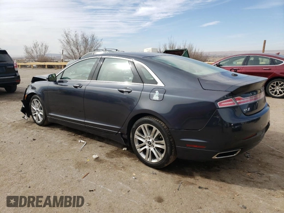 2014 Lincoln MKZ with VIN 3LN6L2G94ER804483, listed as a Copart auction lot 44437635 with 167,796 mi miles and Salvage Title. Bid and sale history available at DreamBid. Image 2.