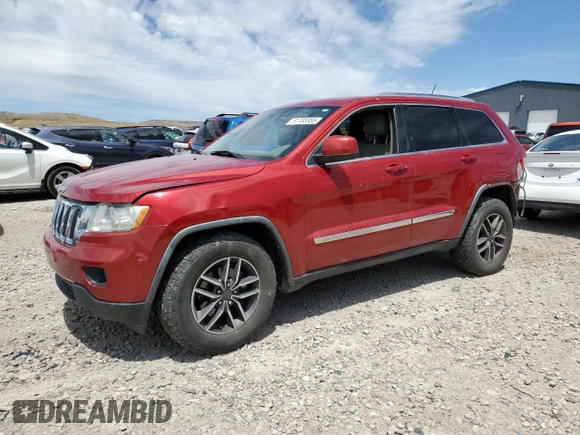 2011 Jeep Grand Cherokee Laredo with VIN 1J4RR4GG5BC543248, listed as a Copart auction lot 61735955 with 153,547 mi miles and Salvage title. Bid and sale history available at DreamBid. Image 1.