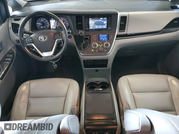 2019 Toyota Sienna XLE with VIN 5TDDZ3DC3KS217040, listed as a Copart auction lot 61556495 with 85,309 mi miles and Salvage title. Bid and sale history available at DreamBid. Image 8.
