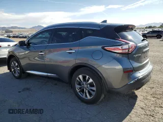2017 Nissan Murano S with VIN 5N1AZ2MGXHN190560, listed as a Copart auction lot 52754085 with 31,481 mi miles and Salvage Title. Bid and sale history available at DreamBid. Image 2.