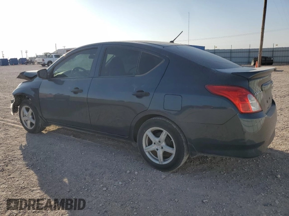 2016 Nissan Versa S Plus with VIN 3N1CN7APXGL822128, listed as a Copart auction lot 51239595 with 86,701 mi miles and Salvage Title. Bid and sale history available at carsss.com. Image 2.