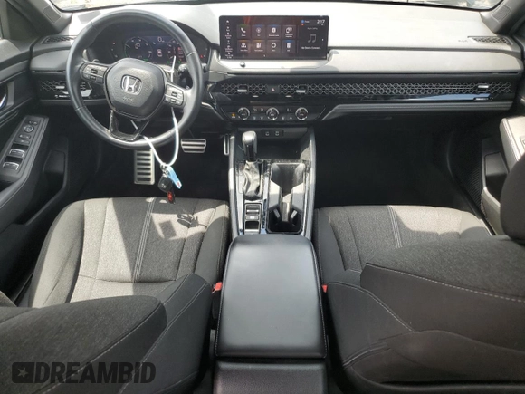 2024 Honda Accord Sport с VIN 1HGCY2F57RA024888, выставлен на аукционе Copart как лот 61233545 с пробегом 20 505 миль миль и Списание • Salvage title. История ставок и продаж доступна на DreamBid. Изображение 8.