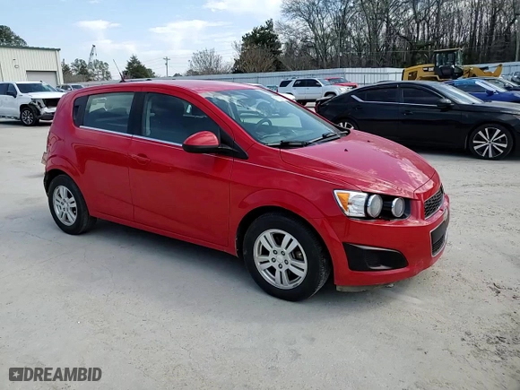 2013 Chevrolet Sonic LT with VIN 1G1JC6SH8D4196861, listed as a Copart auction lot 47163945 with 122,461 mi miles and Salvage Title. Bid and sale history available at carsss.com. Image 10.