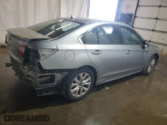 2017 Subaru Legacy Premium with VIN 4S3BNAF6XH3063838, listed as a Copart auction lot 59333405 with 141,463 mi miles and Salvage title. Bid and sale history available at DreamBid. Image 3.