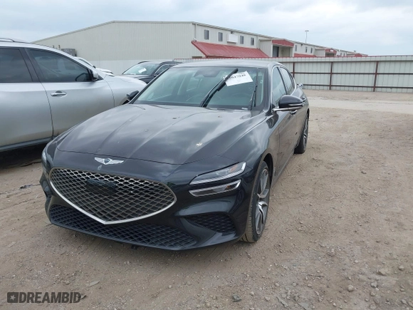 2023 Genesis G70 2.0T with VIN KMTG34TA9PU132552, listed as a IAAI auction lot 42047048 with 39,111 mi miles. Bid and sale history available at carsss.com. Image 17.